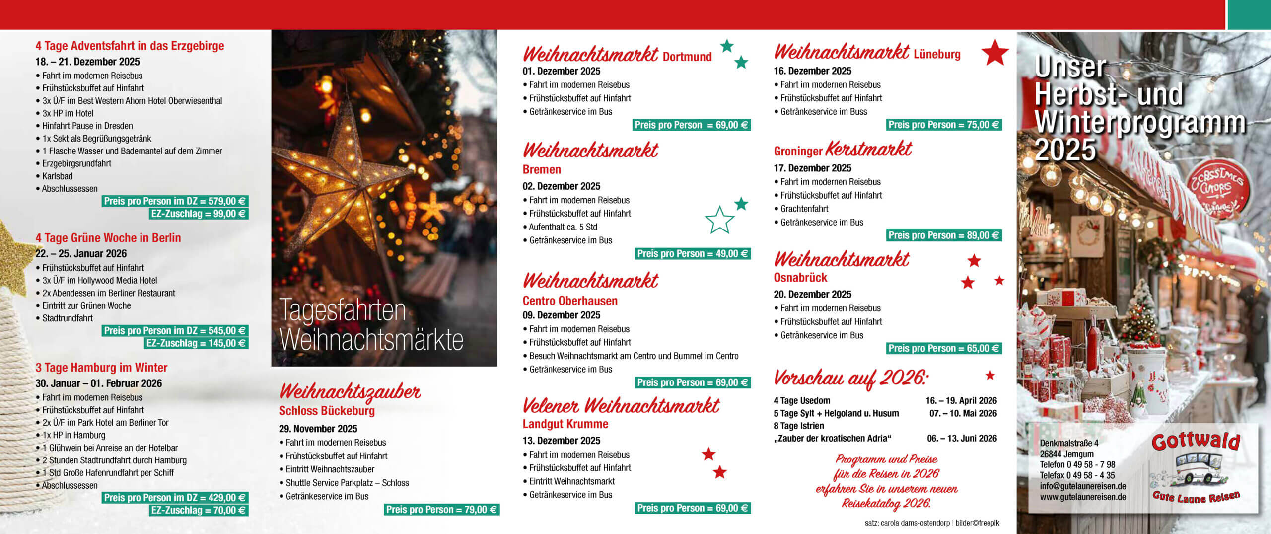 Herbst und Winterprogramm 2025